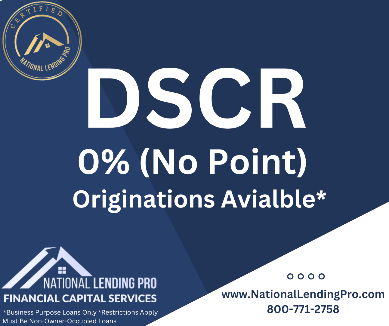 National Lending Pro DSCR Loan